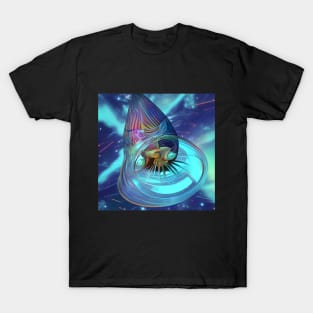 Nautilus Alien in Space T-Shirt